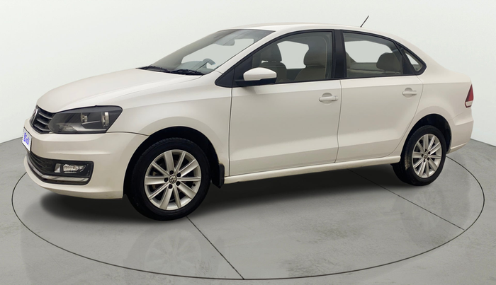 2017 Volkswagen Vento HIGHLINE PETROL AT, Petrol, Automatic, 84,972 km, Left Front Diagonal