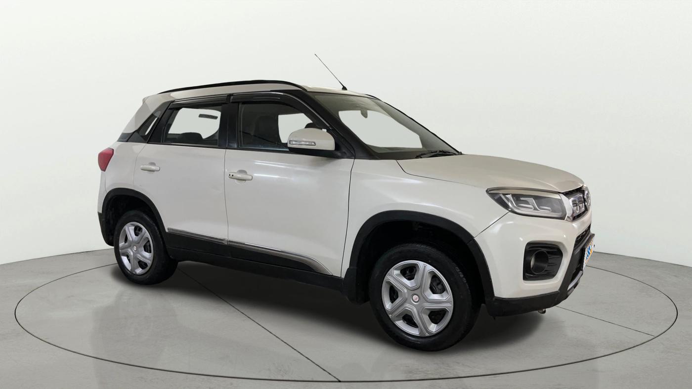2021 Maruti Vitara Brezza VXI, CNG, Manual, 72,325 km, Right Front Diagonal