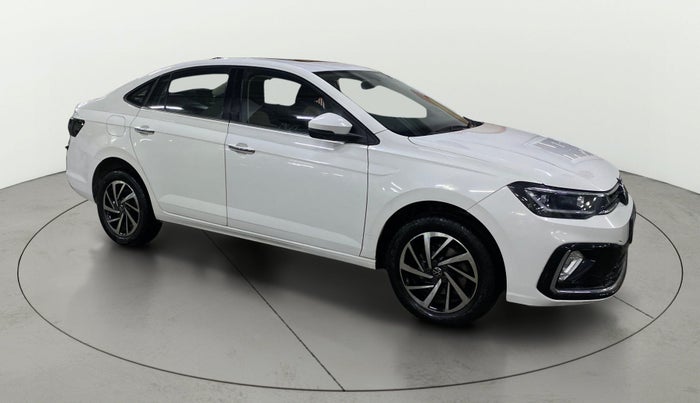 2023 Volkswagen VIRTUS TOPLINE TSI 1.0 AT, Petrol, Automatic, 74,418 km, Right Front Diagonal