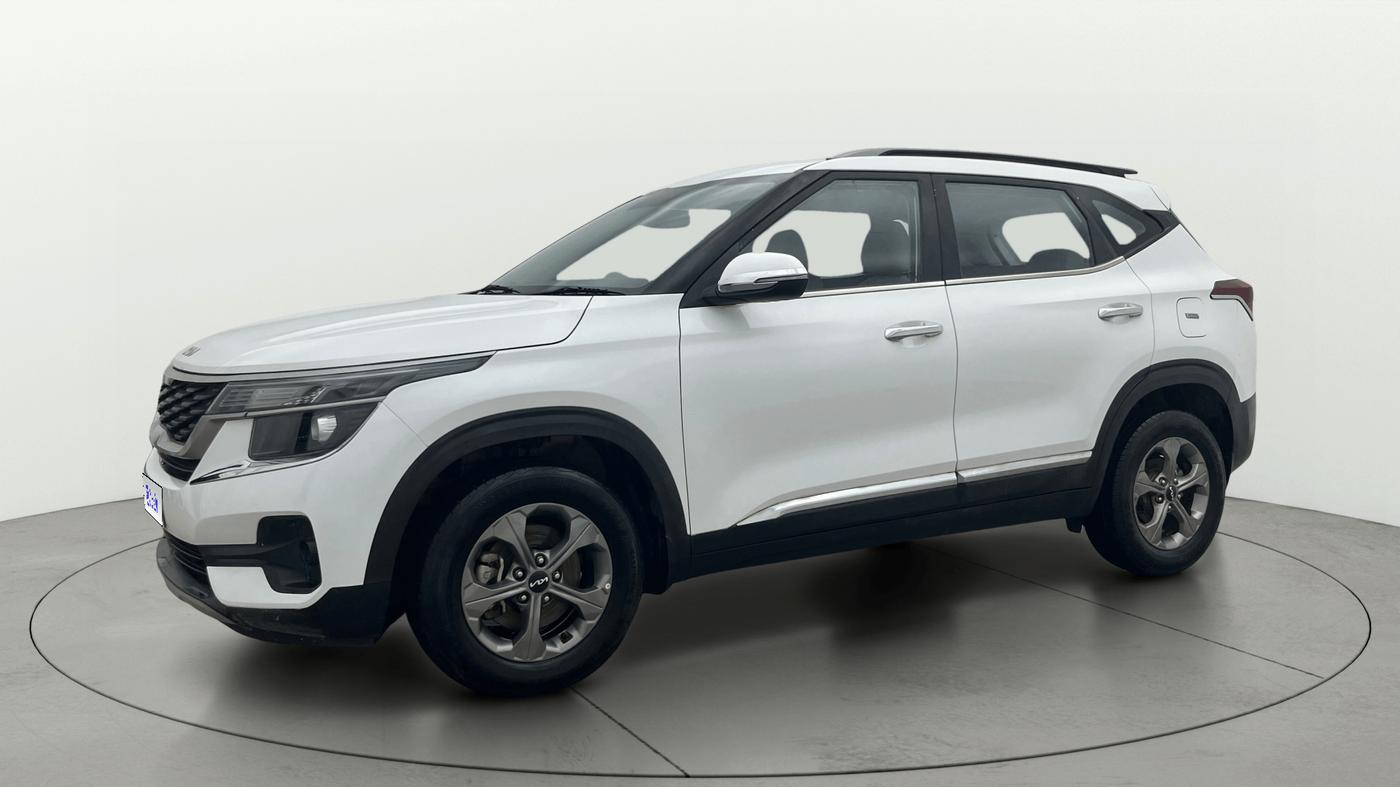 2022 KIA SELTOS HTK PLUS 1.5 IMT, Petrol, Manual, 20,558 km, Left Front Diagonal