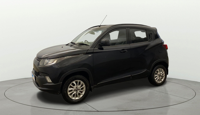 2017 Mahindra Kuv100 K6 PLUS 6 STR, Petrol, Manual, 43,431 km, Left Front Diagonal