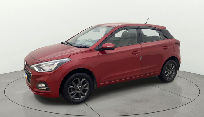 2019 Hyundai Elite i20 SPORTZ PLUS 1.2 DUAL TONE, Petrol, Manual, 72,123 km, Left Front Diagonal