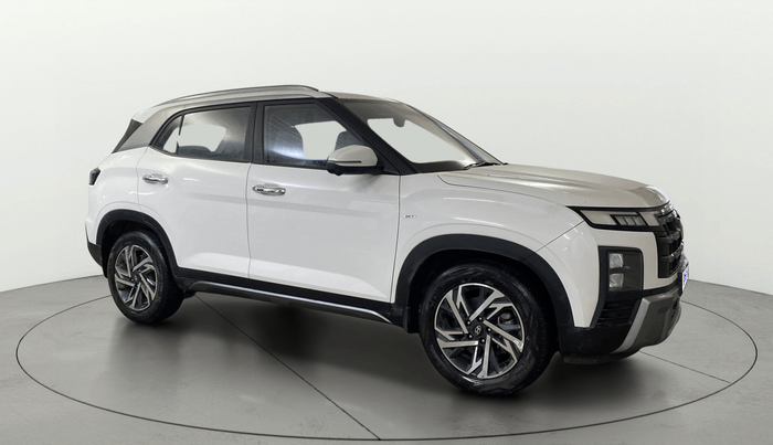 2024 Hyundai Creta SX (O) 1.5 TURBO DCT, Petrol, Automatic, 13,185 km, Right Front Diagonal