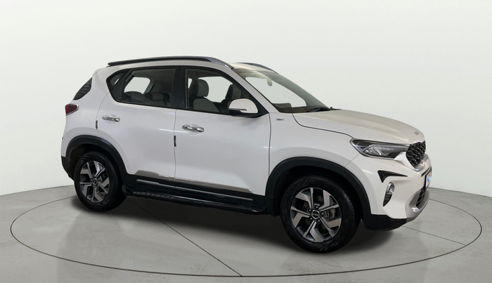 2023 KIA SONET HTX 1.0 IMT, Petrol, Manual, 21,073 km, Right Front Diagonal