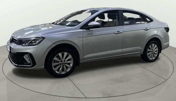 2024 Volkswagen VIRTUS Highline Plus 1.0 TSI AT, Petrol, Automatic, 21,452 km, Left Front Diagonal