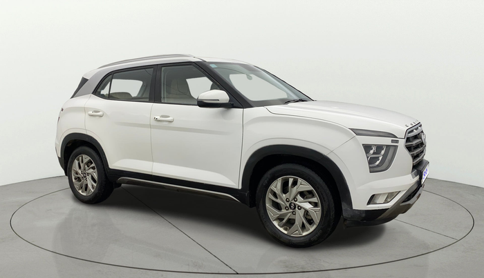 2021 Hyundai Creta SX EXECUTIVE 1.5 DIESEL, Diesel, Manual, 97,880 km, Right Front Diagonal