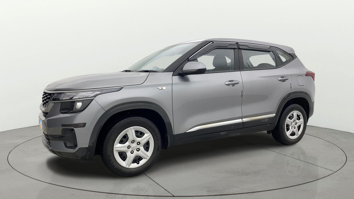 2021 KIA SELTOS HTE 1.5 PETROL, Petrol, Manual, 21,576 km, Left Front Diagonal
