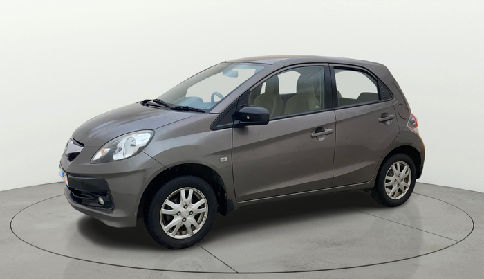 2013 Honda Brio V MT, Petrol, Manual, 41,753 km, Left Front Diagonal