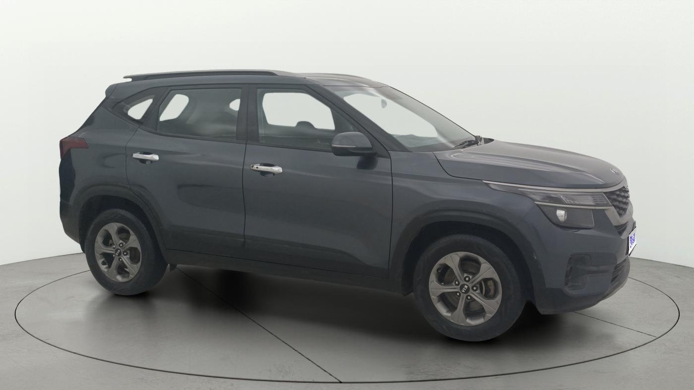 2020 KIA SELTOS HTK PLUS 1.5 DIESEL, Diesel, Manual, 1,14,663 km, Right Front Diagonal