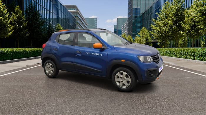 2019 Renault Kwid CLIMBER 1.0 AMT, Petrol, Automatic, 16,936 km, Right Front Diagonal
