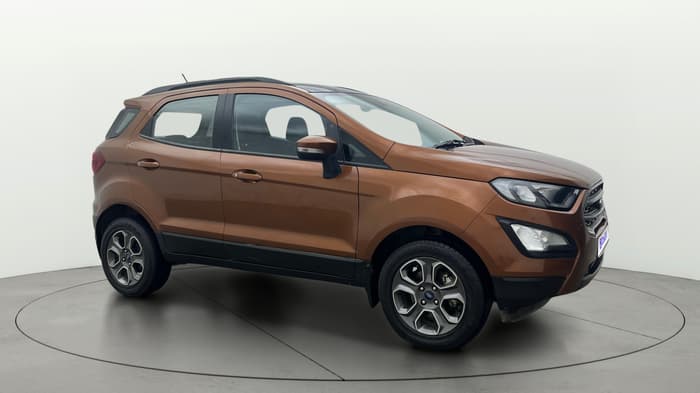 2020 Ford Ecosport TITANIUM 1.5 SPORTS(SUNROOF) PETROL, Petrol, Manual, 28,612 km, Right Front Diagonal