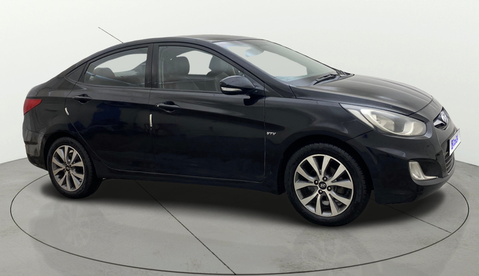 2014 Hyundai Verna FLUIDIC 1.6 VTVT SX, Petrol, Manual, 1,15,057 km, Right Front Diagonal
