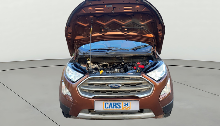 2020 Ford Ecosport TITANIUM 1.5L DIESEL, Diesel, Manual, 1,00,290 km, Open Bonet