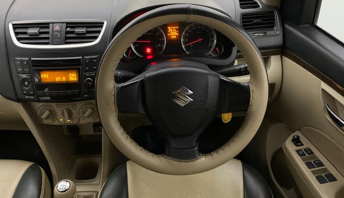 2015 Maruti Swift Dzire VXI, Petrol, Manual, 42,990 km, Steering Wheel Close Up