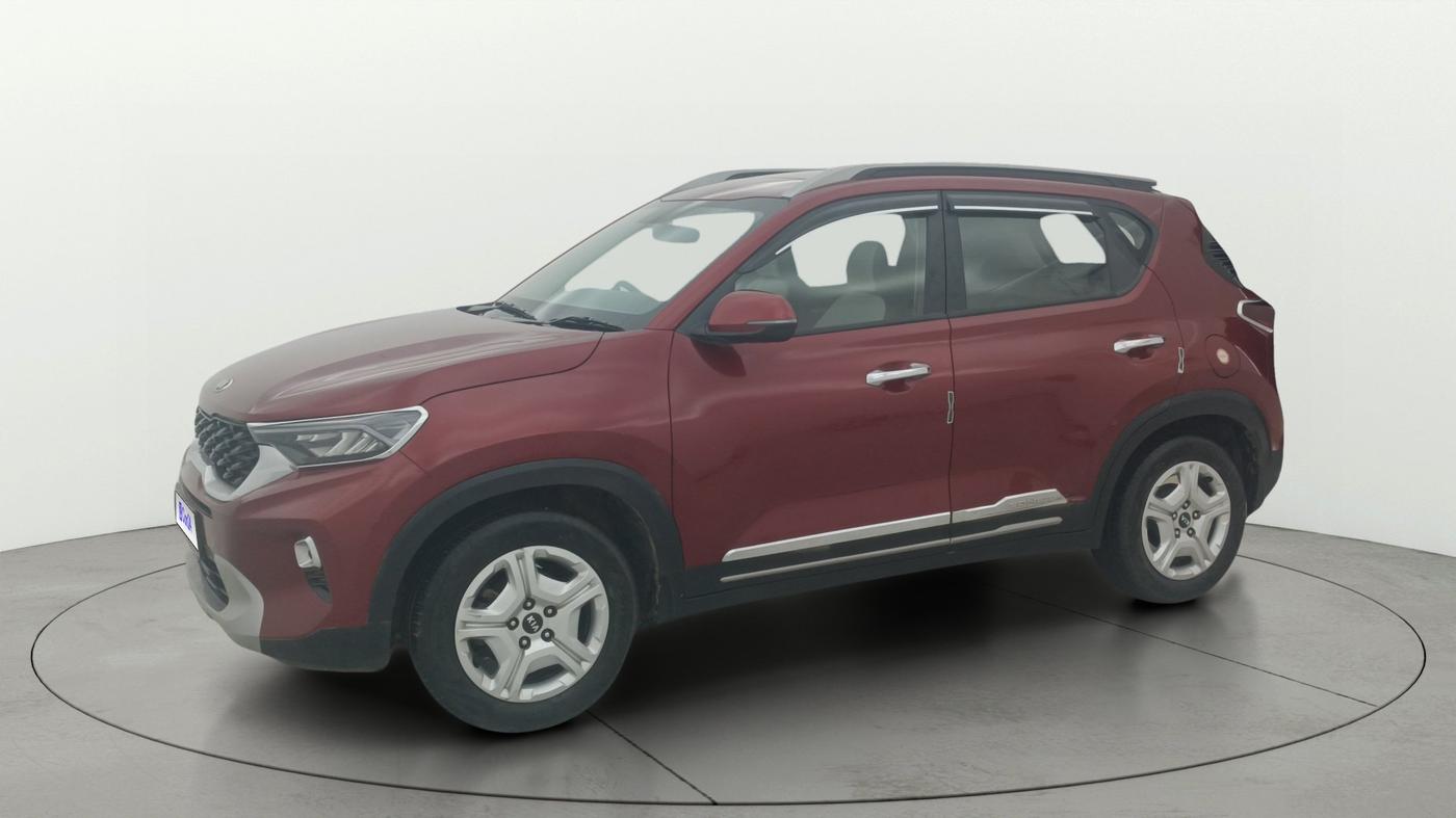 2021 KIA SONET HTX 1.0 IMT, Petrol, Manual, 42,041 km, Left Front Diagonal