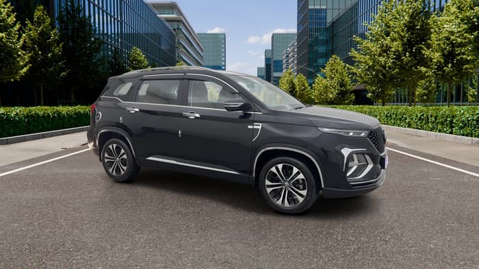 2022 MG HECTOR PLUS SHARP 1.5 PETROL TURBO CVT 6-STR, Petrol, Automatic, 25,478 km, Right Front Diagonal