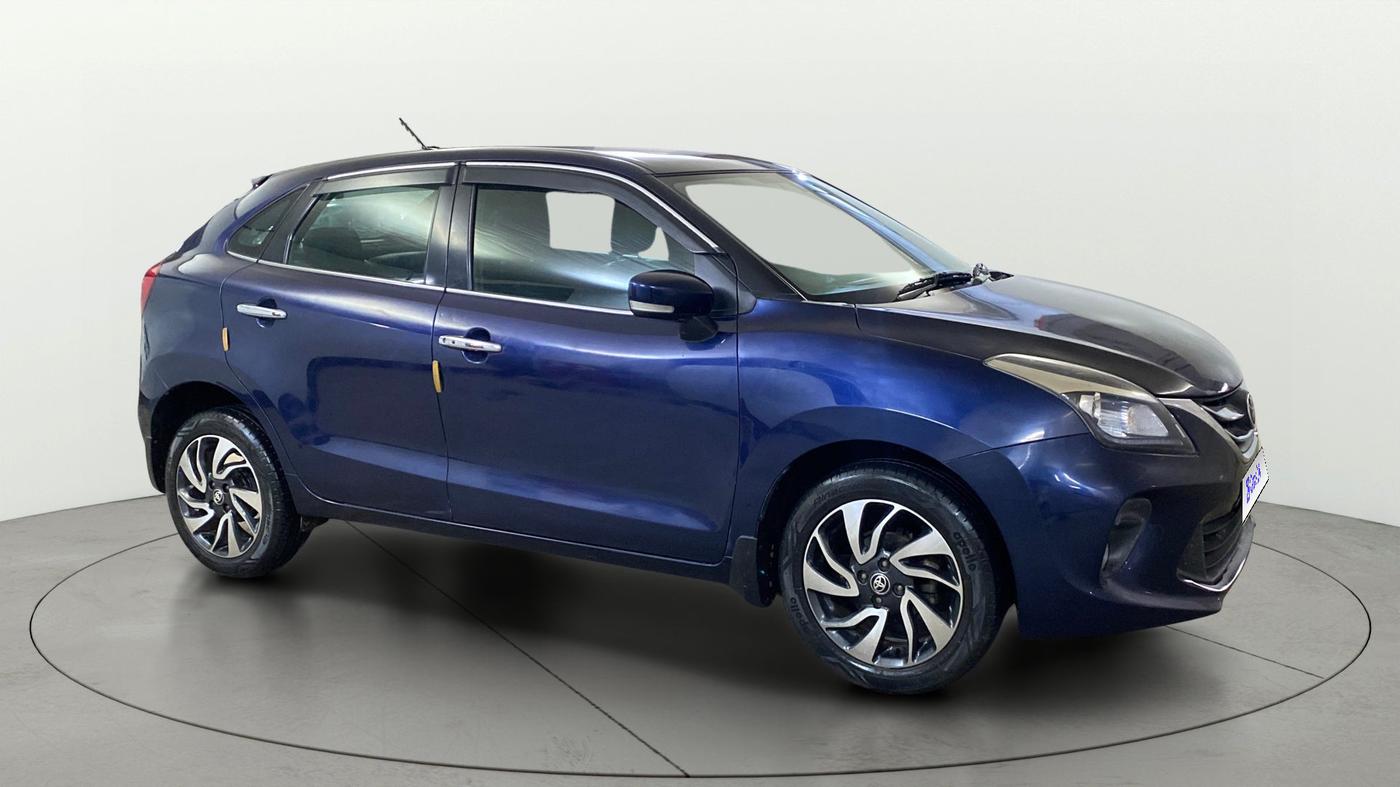 2020 Toyota Glanza V CVT, Petrol, Automatic, 35,285 km, Right Front Diagonal