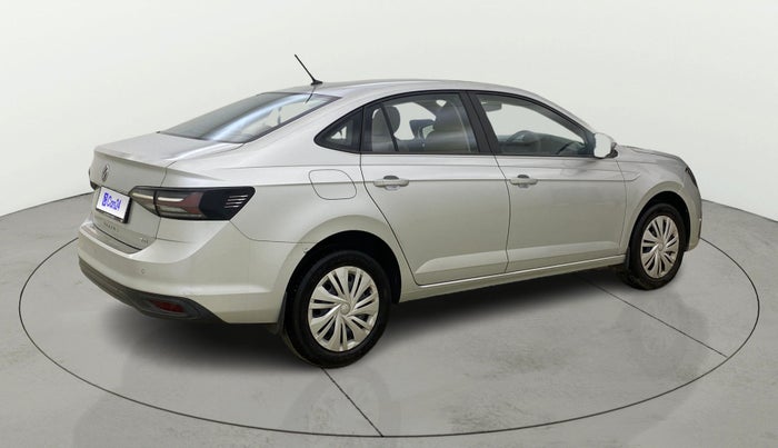 2025 Volkswagen VIRTUS COMFORTLINE TSI 1.0 MT, Petrol, Manual, 1,767 km, Right Back Diagonal