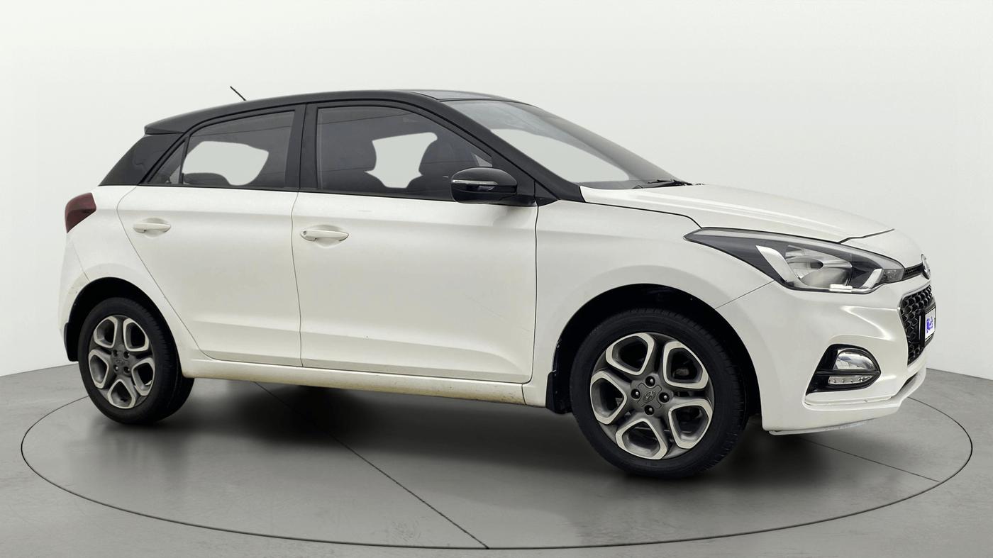2020 Hyundai Elite i20 SPORTZ PLUS 1.2 DUAL TONE, Petrol, Manual, 23,522 km, Right Front Diagonal