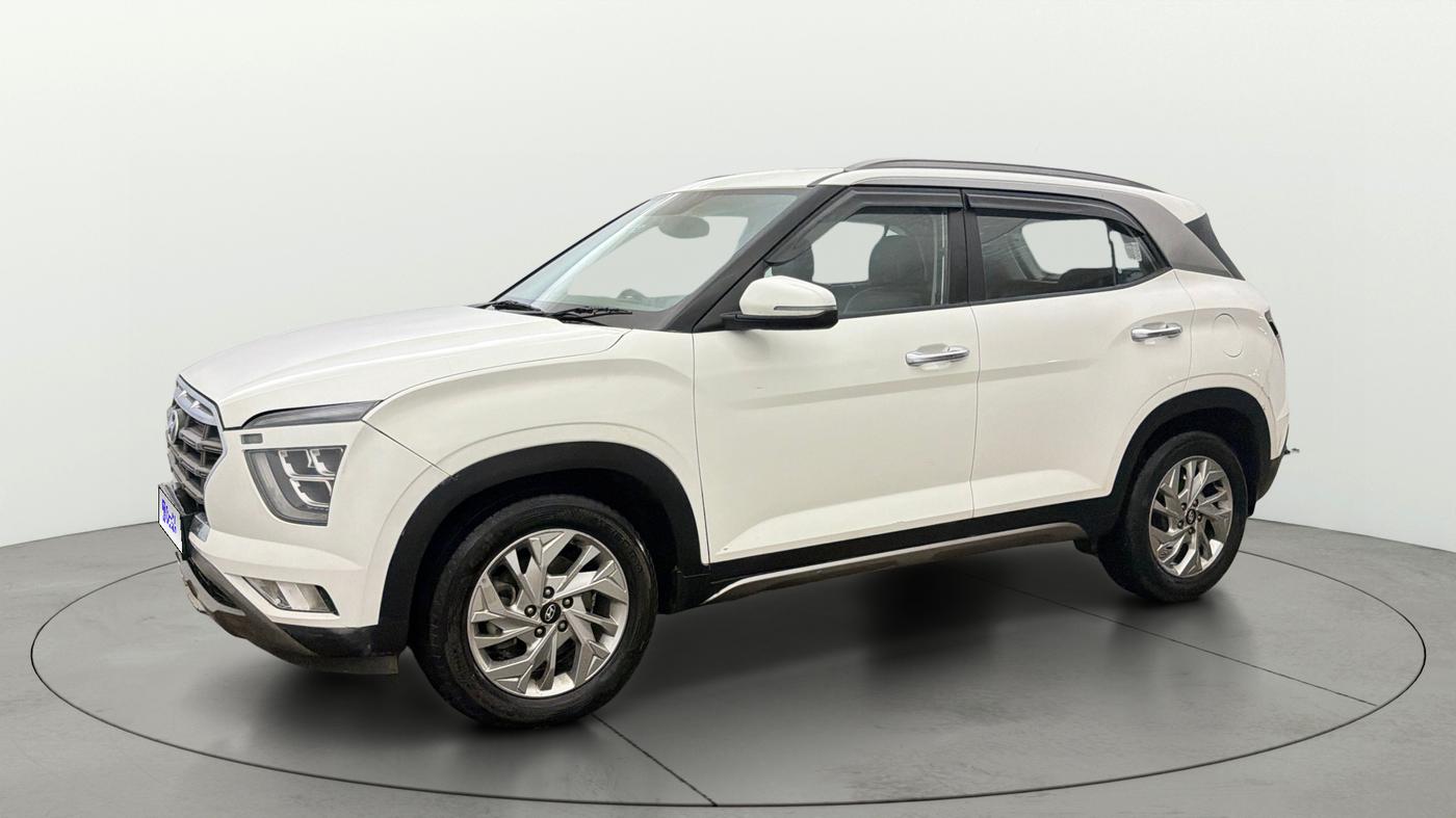 2022 Hyundai Creta SX 1.5 DIESEL, Diesel, Manual, 80,607 km, Left Front Diagonal