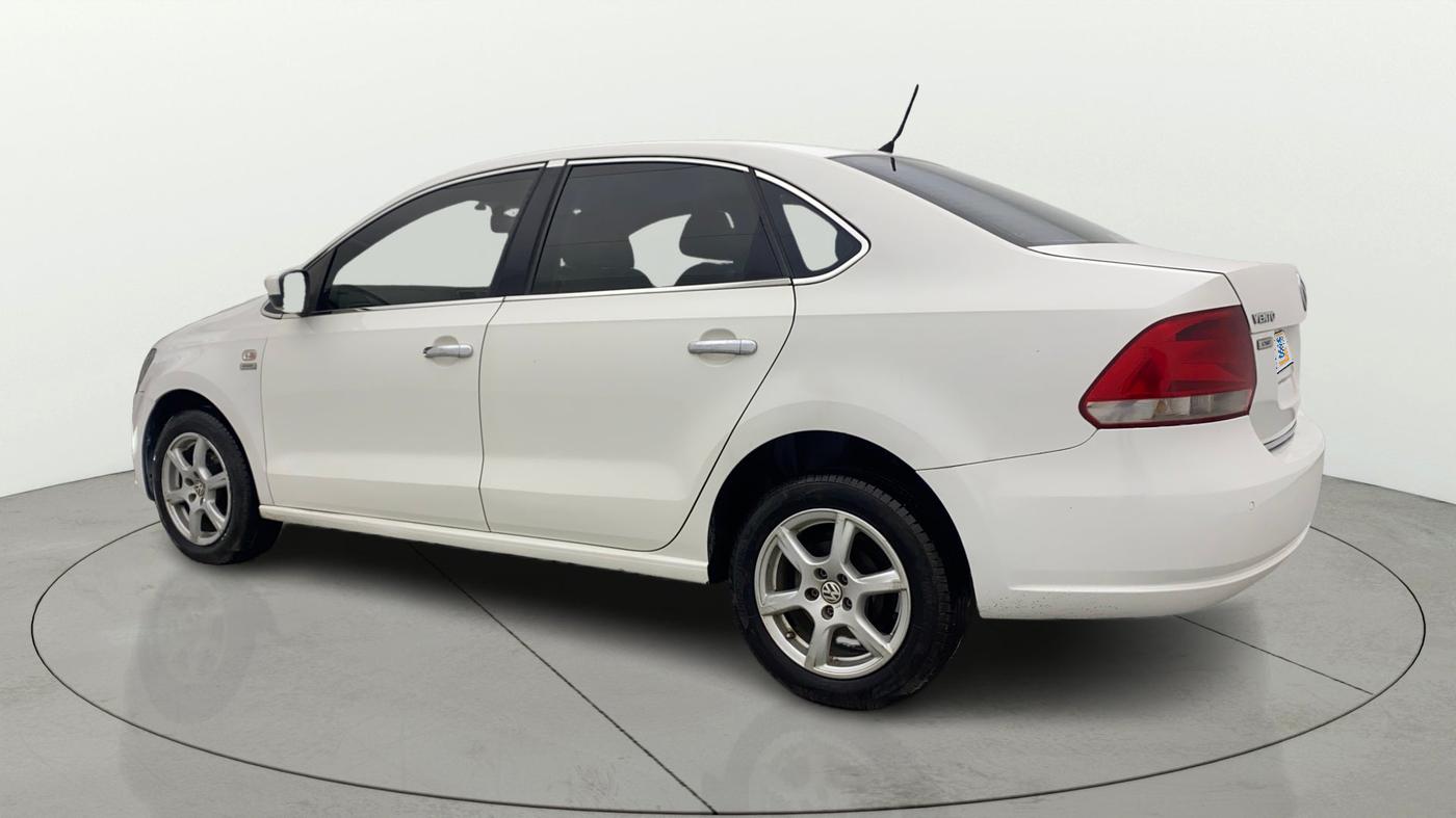 2015 Volkswagen Vento HIGHLINE DIESEL 1.5, Diesel, Manual, 1,04,079 km, Left Back Diagonal