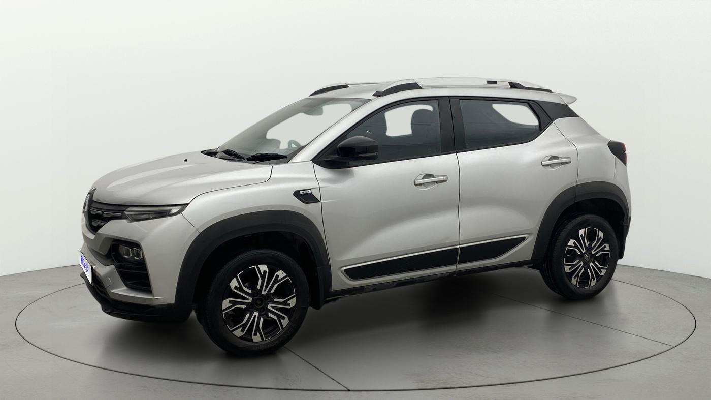2021 Renault Kiger RXZ AMT, Petrol, Automatic, 28,558 km, Left Front Diagonal
