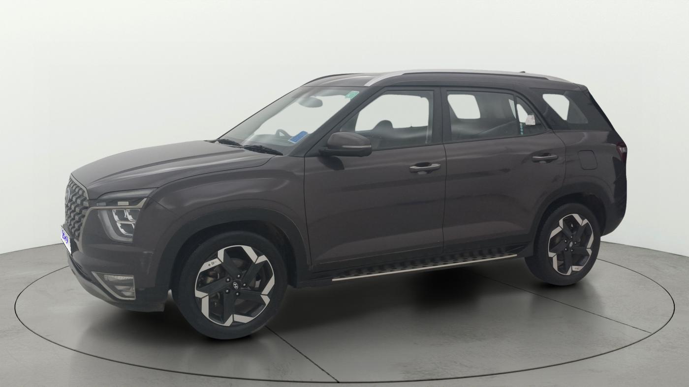 2021 Hyundai ALCAZAR PLATINUM(O) 7STR 1.5 AT, Diesel, Automatic, 52,880 km, Left Front Diagonal
