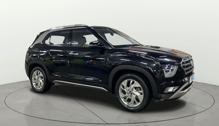 2021 Hyundai Creta SX 1.5 PETROL, Petrol, Manual, 45,577 km, Right Front Diagonal