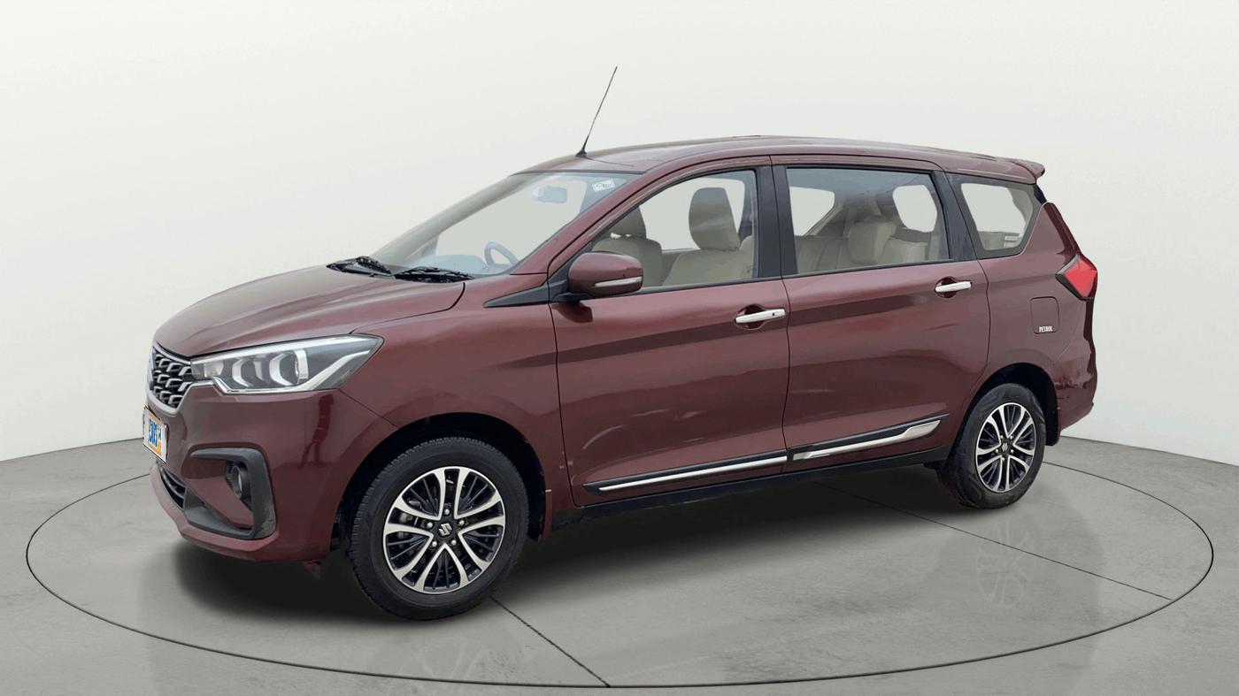 2023 Maruti Ertiga ZXI (O) CNG, CNG, Manual, 80,552 km, Left Front Diagonal