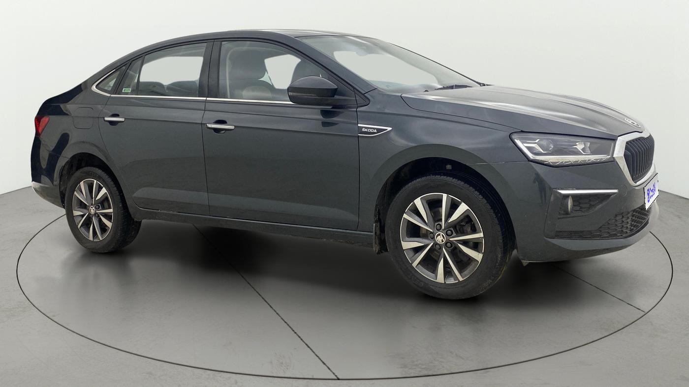 2023 Skoda SLAVIA STYLE 1.0L TSI MT, Petrol, Manual, 31,582 km, Right Front Diagonal