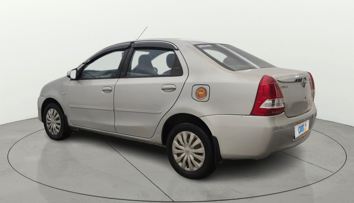 2014 Toyota Etios G, Petrol, Manual, 1,15,924 km, Left Back Diagonal