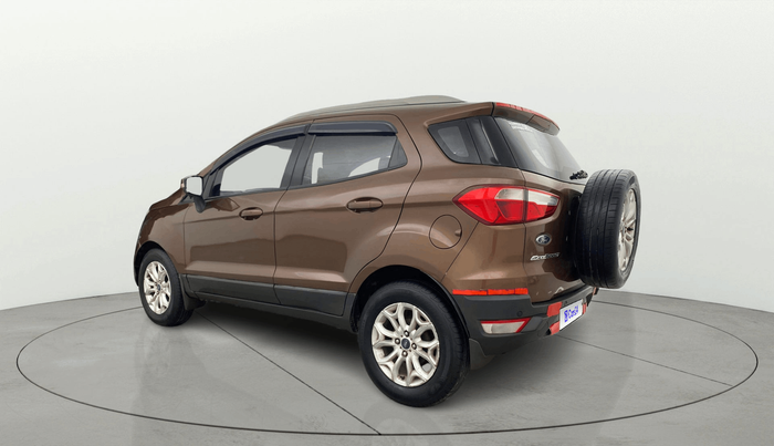 2017 Ford Ecosport TITANIUM 1.5L PETROL AT, Petrol, Automatic, 1,14,990 km, Left Back Diagonal