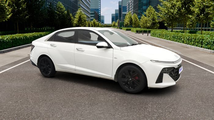 2024 Hyundai Verna SX (O) 1.5 TURBO PETROL DCT, Petrol, Automatic, 55,957 km, Right Front Diagonal