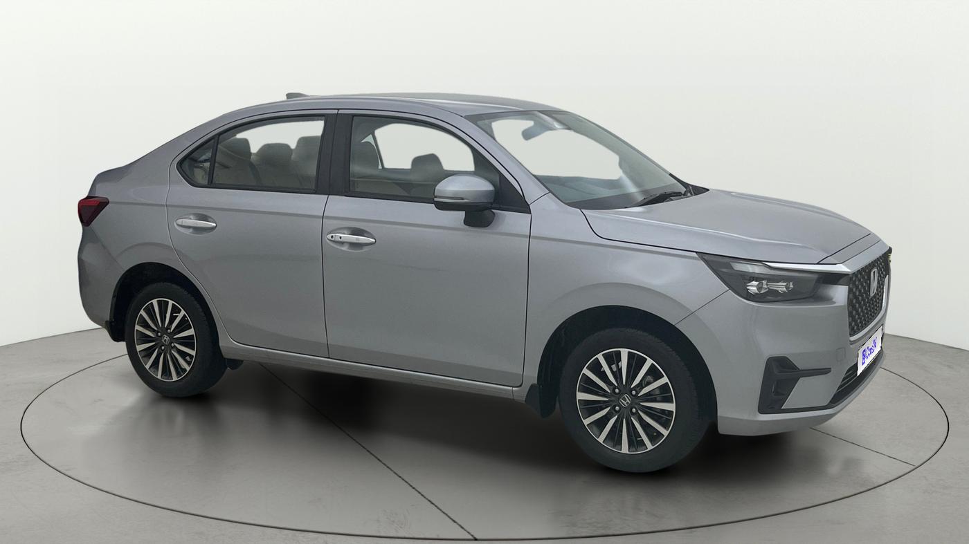 2025 Honda Amaze ZX 1.2 Petrol CVT, Petrol, Automatic, 4,295 km, Right Front Diagonal