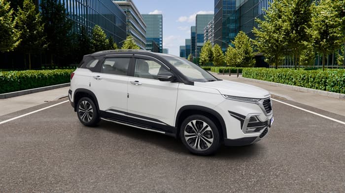 2021 MG HECTOR SHARP 1.5 TURBO HYBRID MT DUAL TONE, Petrol, Manual, 74,946 km, Right Front Diagonal