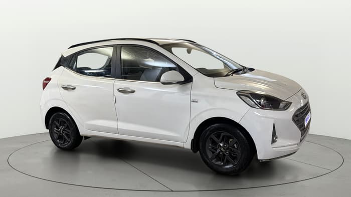 2022 Hyundai GRAND I10 NIOS SPORTZ AMT 1.2 KAPPA VTVT, Petrol, Automatic, 28,555 km, Right Front Diagonal