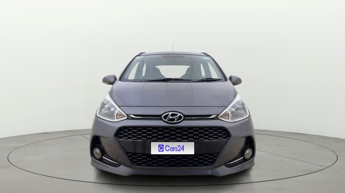 2018 Hyundai Grand i10 SPORTZ AT 1.2 KAPPA VTVT, Petrol, Automatic, 49,802 km, Front
