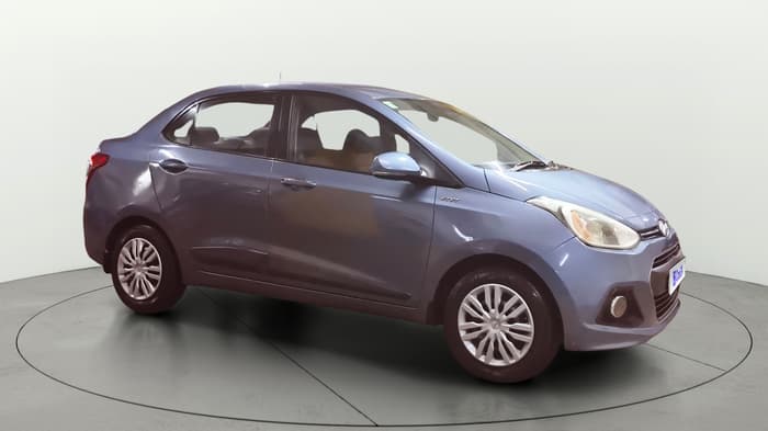 2014 Hyundai Xcent S 1.2, Petrol, Manual, 1,09,143 km, Right Front Diagonal