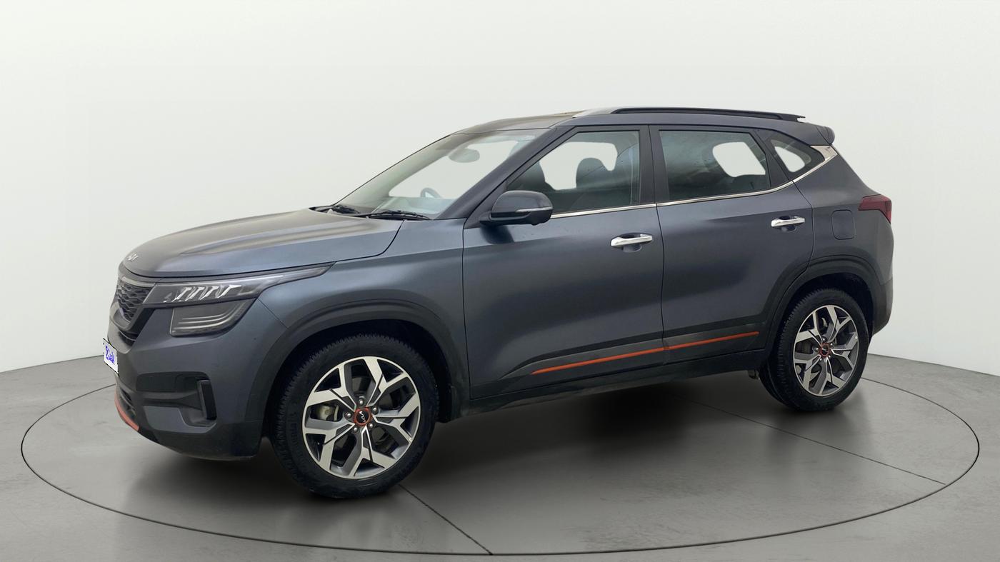 2021 KIA SELTOS X LINE 1.4 PETROL DCT, Petrol, Automatic, 60,533 km, Left Front Diagonal