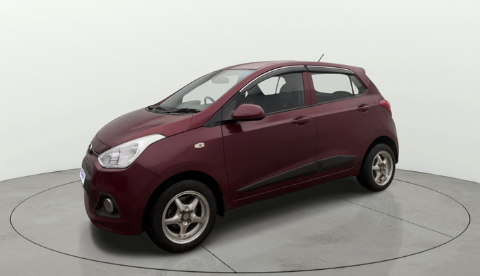 2014 Hyundai Grand i10 MAGNA 1.2 KAPPA VTVT, Petrol, Manual, 1,01,764 km, Left Front Diagonal