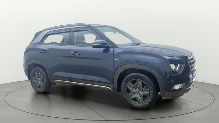 2022 Hyundai Creta S IMT 1.5 PETROL, Petrol, Manual, 49,660 km, Right Front Diagonal