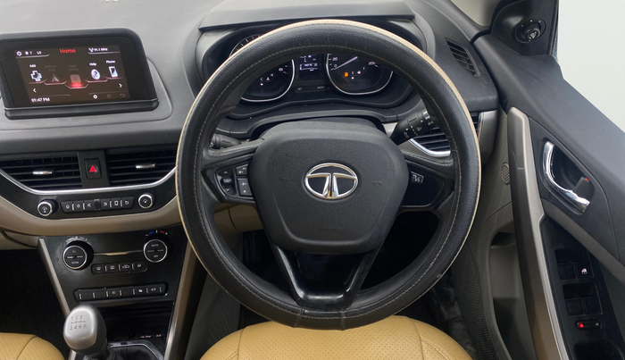 2018 Tata NEXON XZ PLUS PETROL, Petrol, Manual, 1,08,610 km, Steering Wheel Close Up