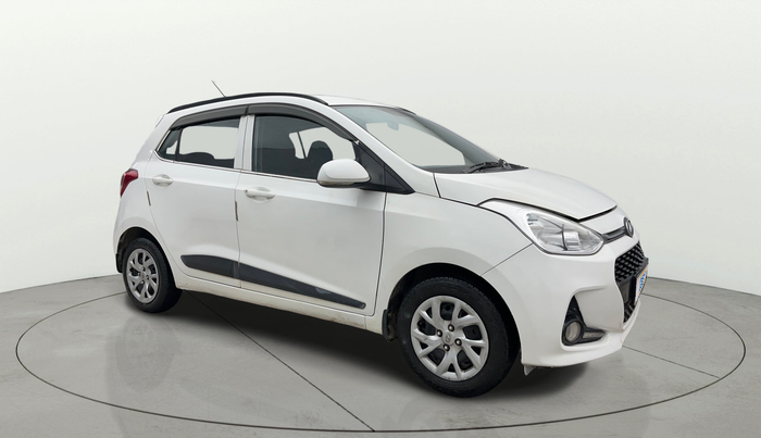 2018 Hyundai Grand i10 SPORTZ (O) 1.2 KAPPA VTVT, Petrol, Manual, 45,578 km, Right Front Diagonal