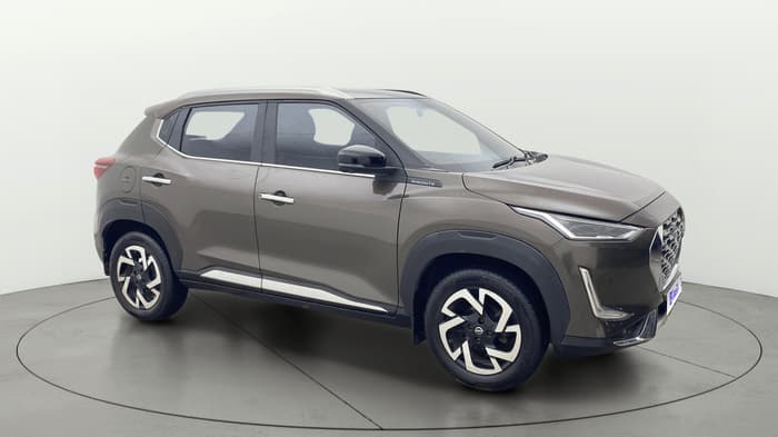 2021 Nissan MAGNITE XV PREMIUM TURBO CVT, Petrol, Automatic, 70,256 km, Right Front Diagonal