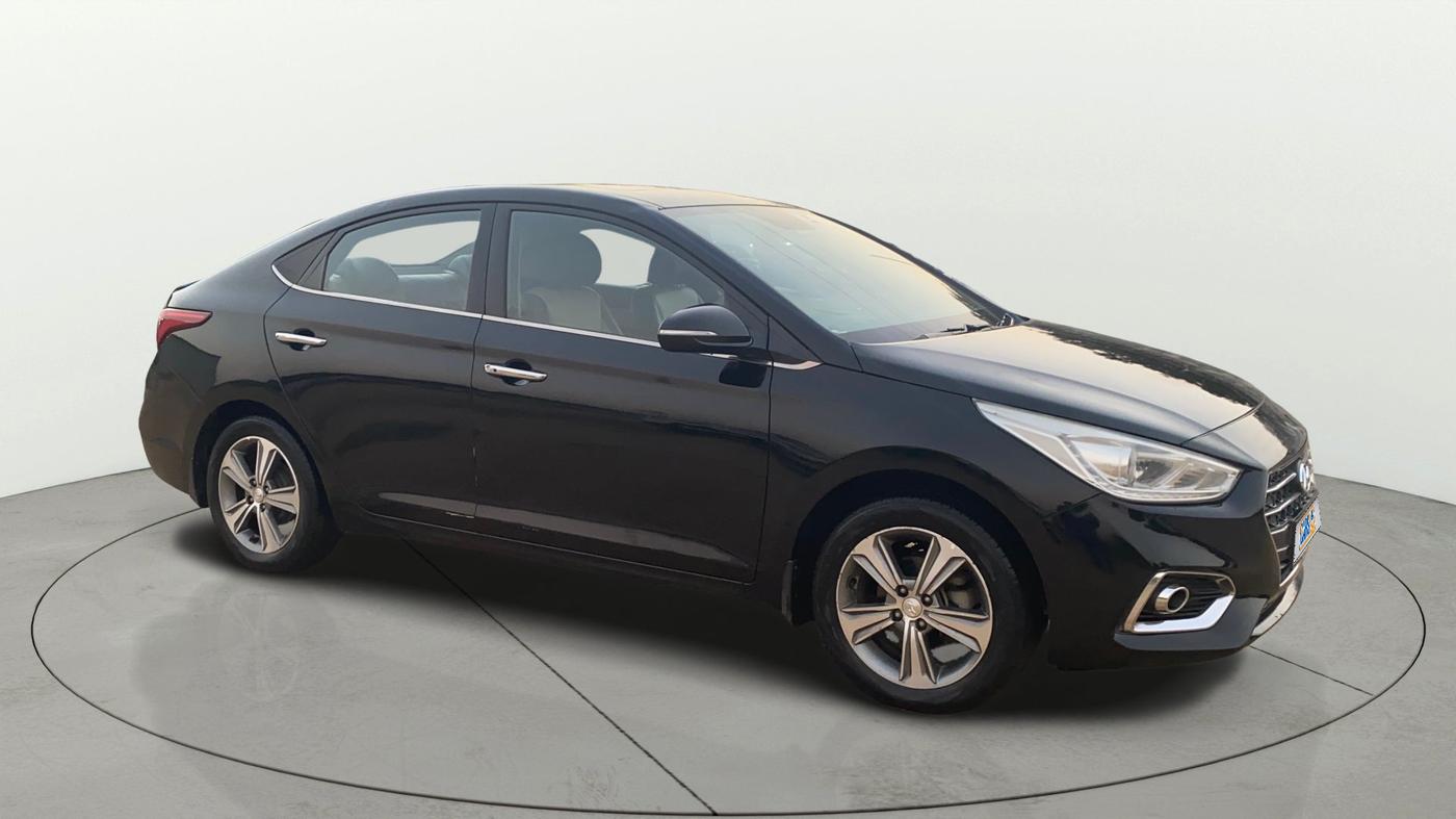2019 Hyundai Verna 1.6 VTVT SX O, Petrol, Manual, 98,190 km, Right Front Diagonal