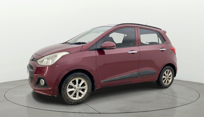 2014 Hyundai Grand i10 ASTA 1.2 KAPPA VTVT, Petrol, Manual, 1,14,993 km, Left Front Diagonal