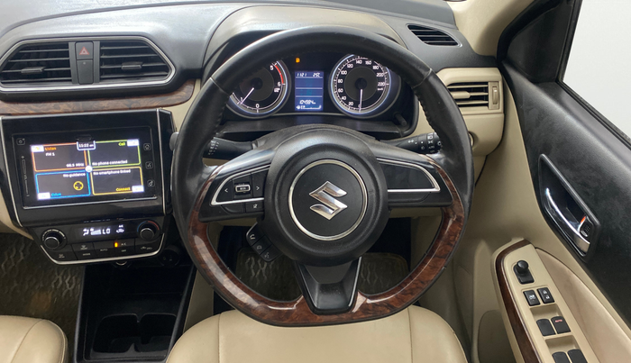 2018 Maruti Dzire ZDI PLUS, Diesel, Manual, 1,04,944 km, Steering Wheel Close Up