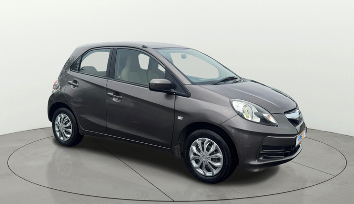 2015 Honda Brio S MT, Petrol, Manual, 99,422 km, Right Front Diagonal