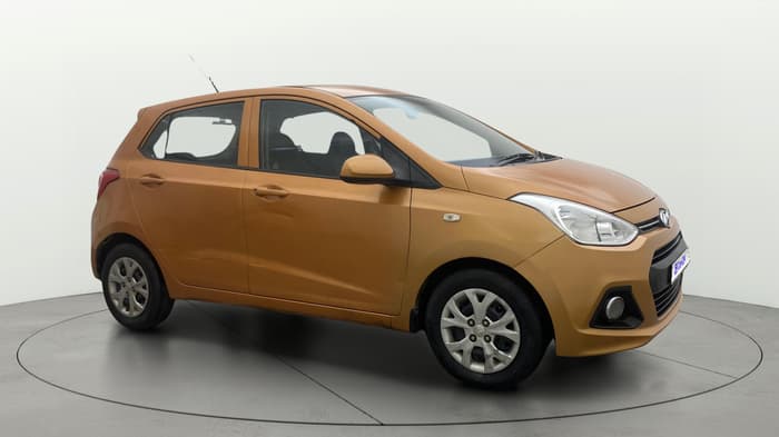 2014 Hyundai Grand i10 MAGNA 1.1 CRDI, Diesel, Manual, 70,389 km, Right Front Diagonal