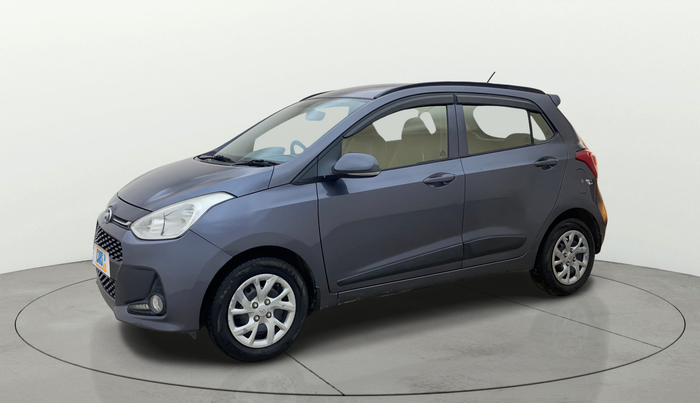 2018 Hyundai Grand i10 SPORTZ 1.2 KAPPA VTVT, Petrol, Manual, 52,963 km, Left Front Diagonal